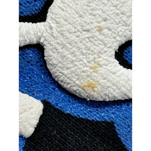 VTG Jerzees Sweatpants New York Puffy Paint Black Fleece Lined Elastic Waist USA - Picture 5 of 12